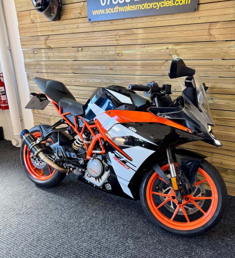 KTM RC 390 / 2017 (67) model / covered 14,395 miles