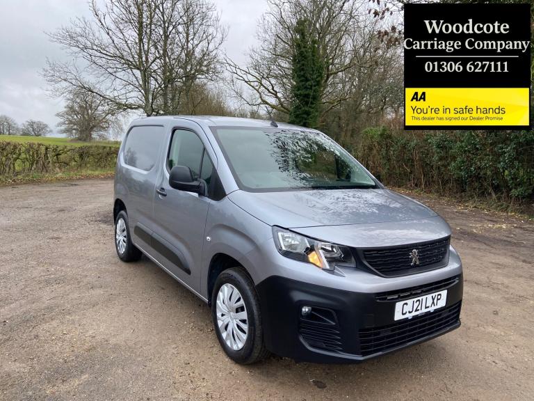 2021 Peugeot Partner 1.5 BlueHDi L1 1000 Professional Standard Panel Van Diesel