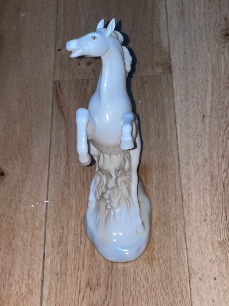 Porcelanas Miquel White Horse Figurine – As Good As New