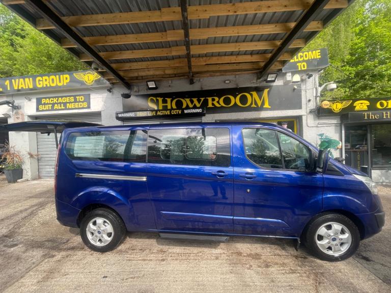 2018 Ford Tourneo Custom 2.0 TDCi 130ps 9 SEATER LWB TITANIUM EDITION Minibus Diesel Manual
