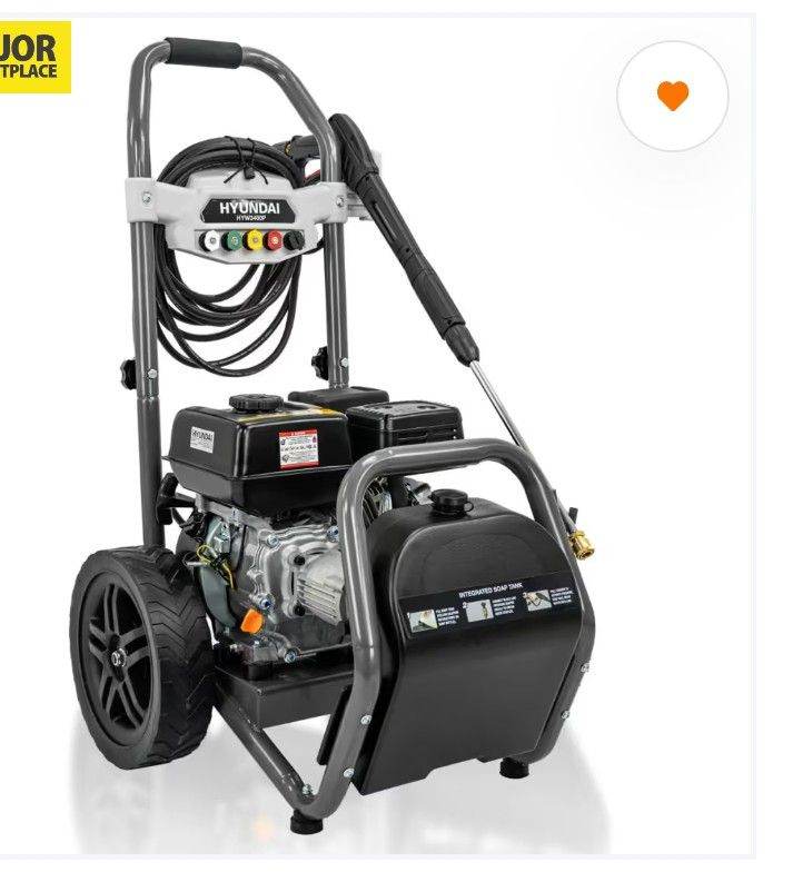 Hyundai Pressure Washer - Brand New, Grey