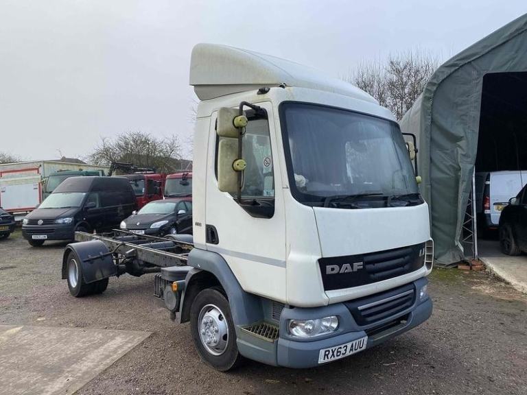 2013 DAF LF 45 CHASSIS CAB AUTOMATIC 7.5 SPARES OR REPAIRS