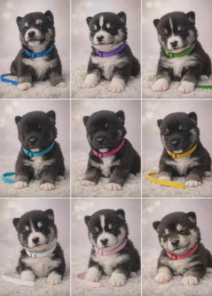 9 Beautiful Siberian Husky Puppy's