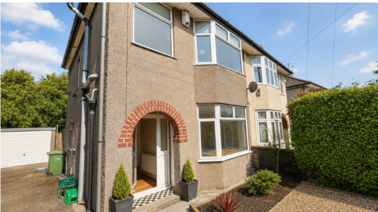 4 Bed Semi-Detached House,  Filton, Bristol, Wades Road, BS34