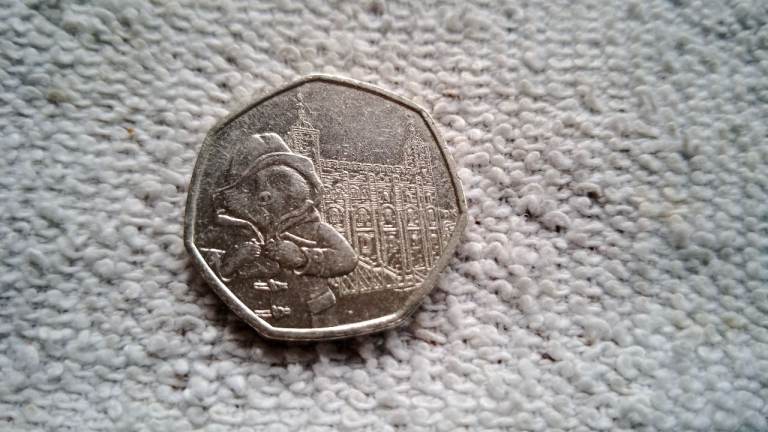 Rare 2019 50p Coin PADDINGTON BEAR Buckingham Palace 