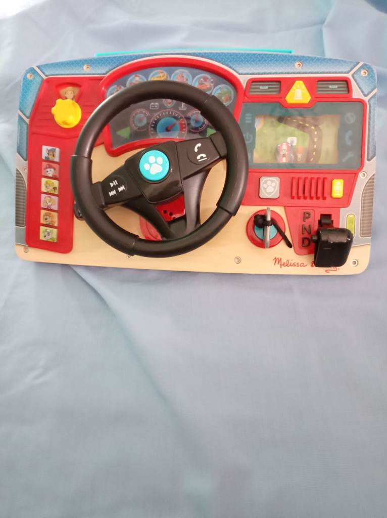 Pet patrol steering wheel 