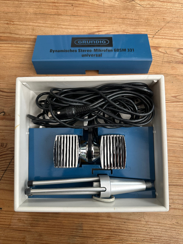 Vintage  Grundig GDSM 331 Microphone