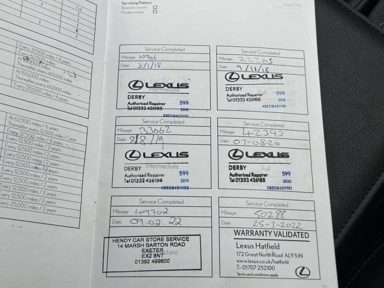 2017 Lexus IS 2.5 300h Premier Saloon 4dr Petrol Hybrid E-CVT Euro 6 (s/s) (223 ps) Saloon PETROL...