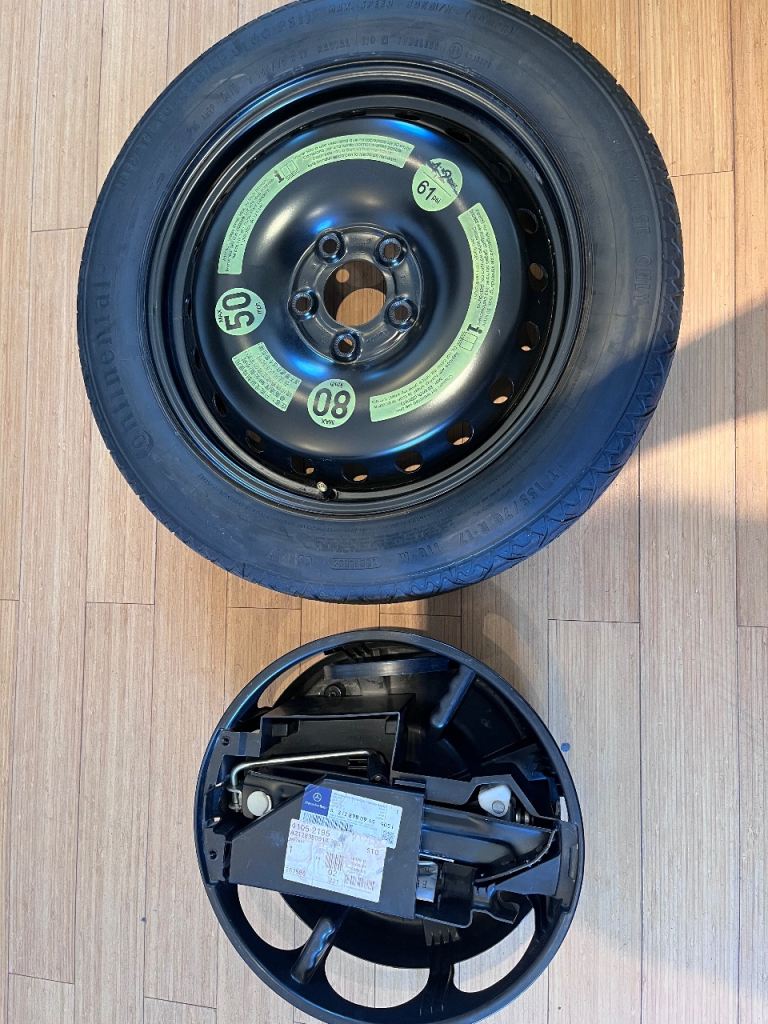 New Spare Wheel for Mercedes E Class with jack £70