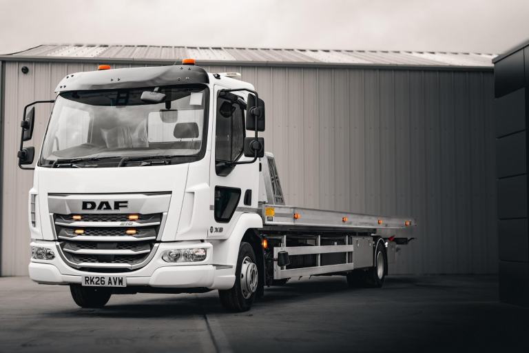 2026 DAF XB 12T RECOVERY TRUCK SLA TILT AND SLIDE CAR TRANSPORTER 210BHP AUTO