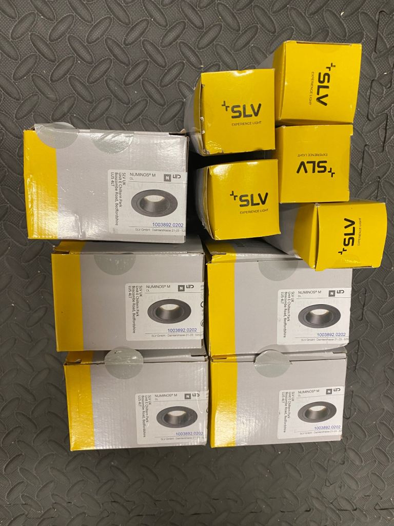 SLV recessed down lights and drivers 