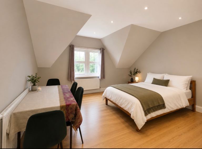 2/3 bed flat 
