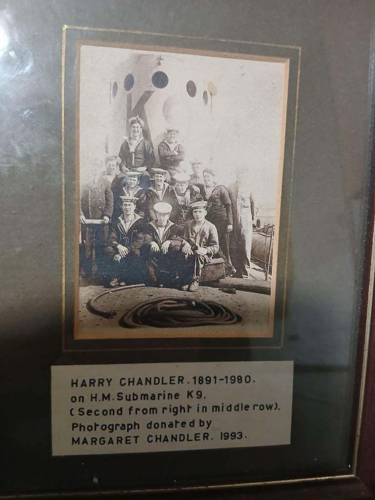 Rare Ww1 H.M Submarine k9 Photograph