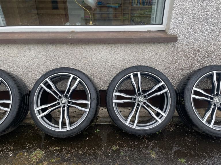 22 inch X5 alloys -NEW TYRES 👌