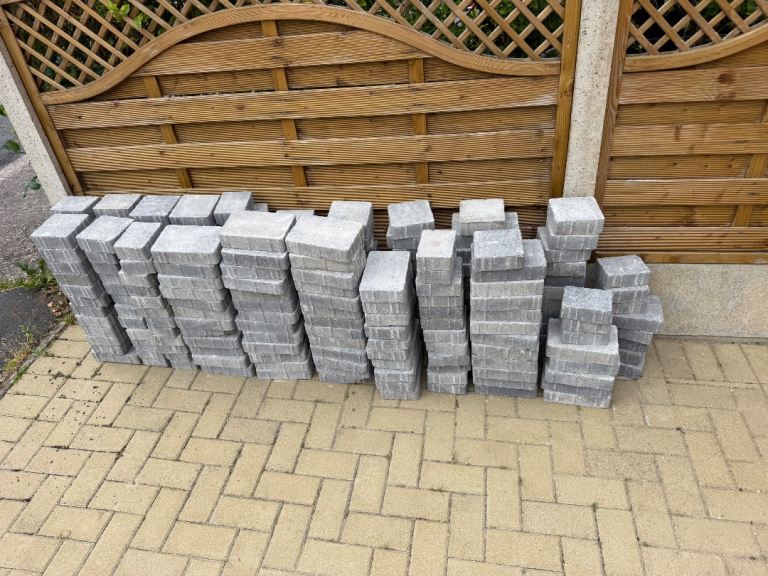 Grey Block Paving Bricks for Garden or Driveway