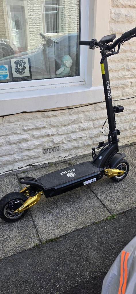 Solar scooter FF Lite absolute bargain Almost no