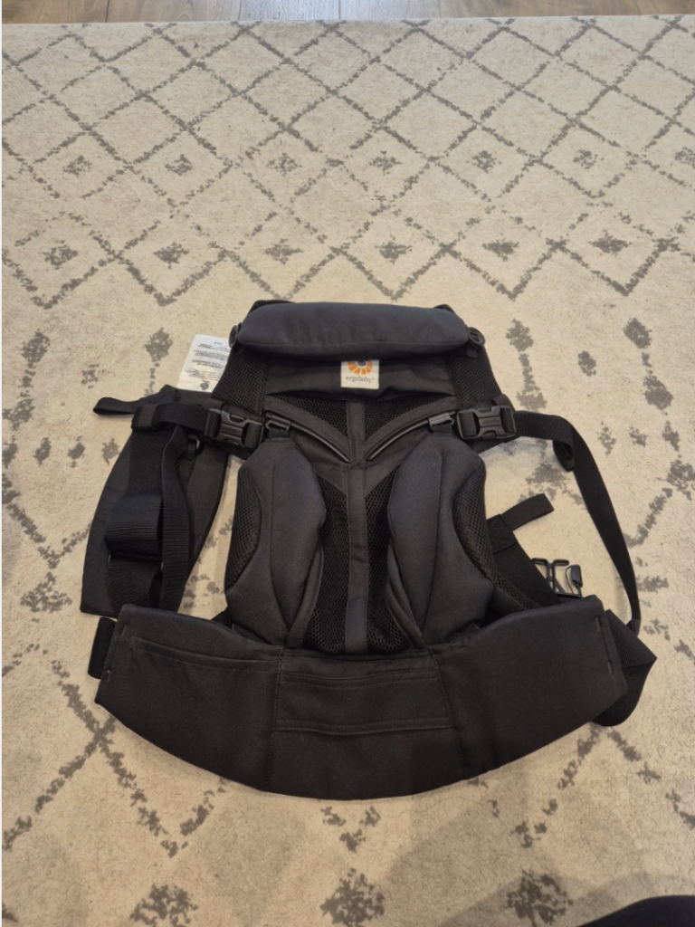 Ergobaby Omni 360 Cool Air Mesh Baby Carrier Onyx Black