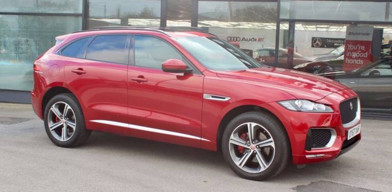2017 67 JAGUAR F-PACE 3.0 D300 V6 S SUV 5DR DIESEL AUTO AWD EURO 6 (S/S) (300 PS