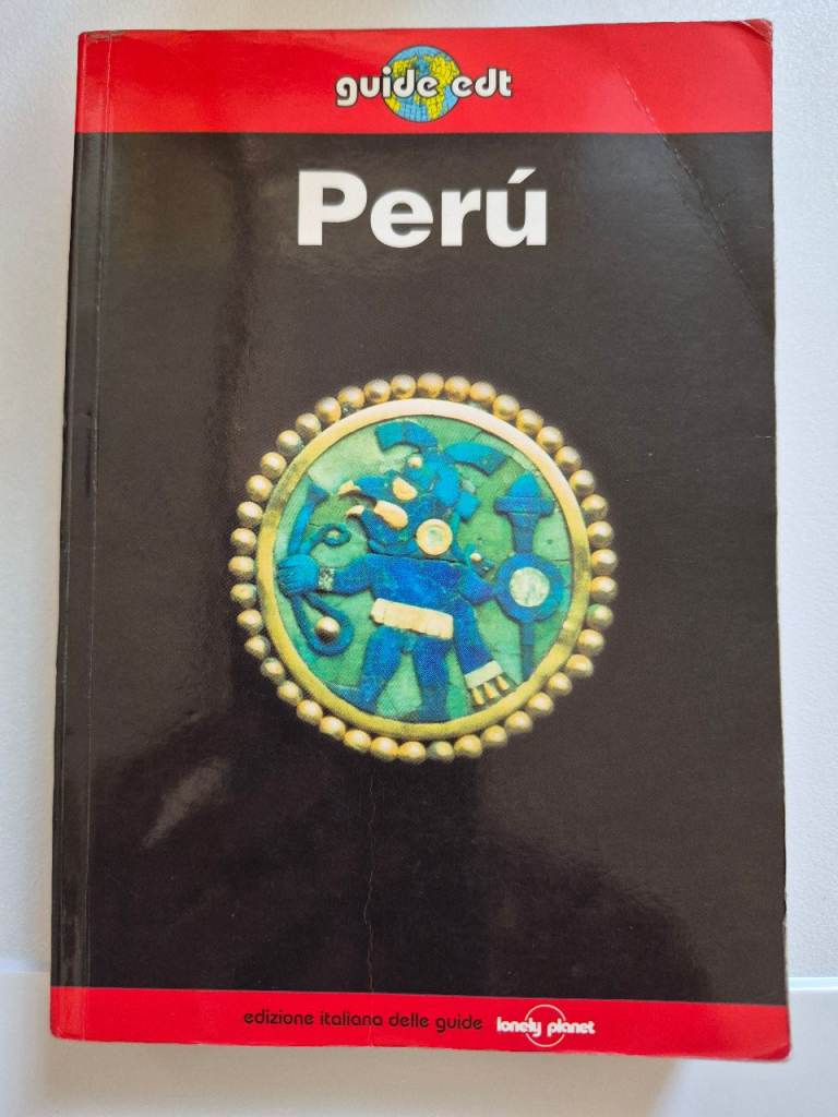 Lonley Planet Peru Travel Guide Book Italian Edition 