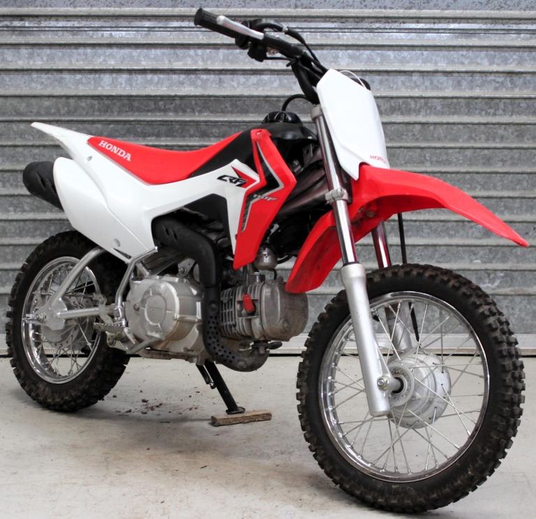 2018 18 HONDA CRF 110 F CRF110F CR 110F CHILDS MOTORCROSS OFF-ROAD BIKE 3SP AUTO