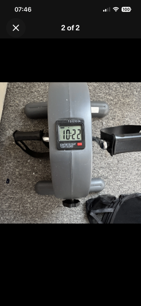 T&G Mini Exercise Bike Pedal Exerciser - Good Condition