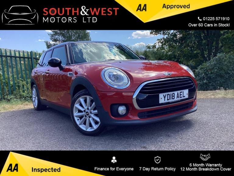 2018 MINI Clubman 1.5 Cooper Estate 6dr Petrol Manual Euro 6 (s/s) (136 ps) Estate Petrol Manual