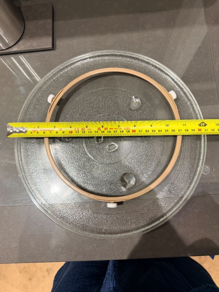 Microwave plate/turntable