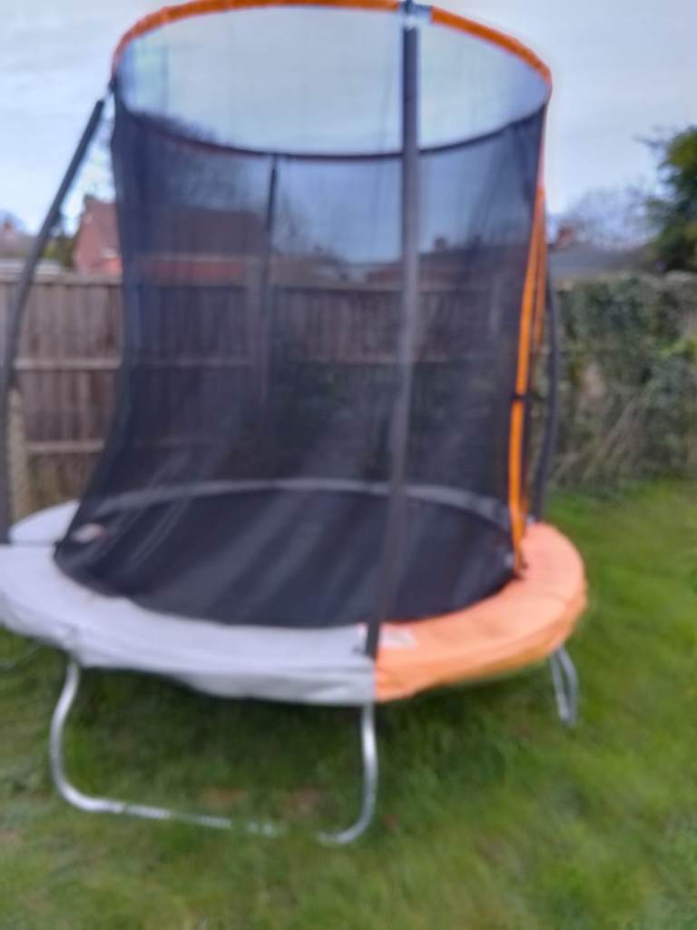 Trampoline with enclosure FREE