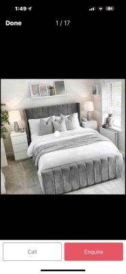 TODAY'S BRAND NEW LUXURY BED FRAME& Mattress available in 40%Discounted price LIMITED TIME OFFER