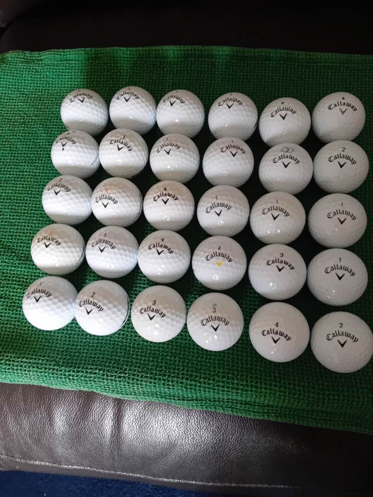 Callaway misc     40 balls £20  sold out 