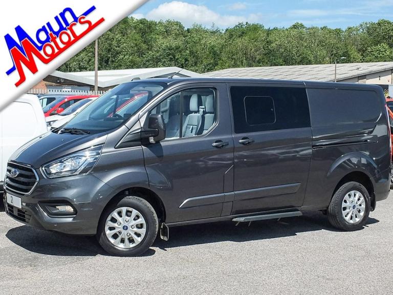 2021 Ford Transit Custom 320 EcoBlue 170PS 'Limited' Double Cab-In 6 Seat Crew 