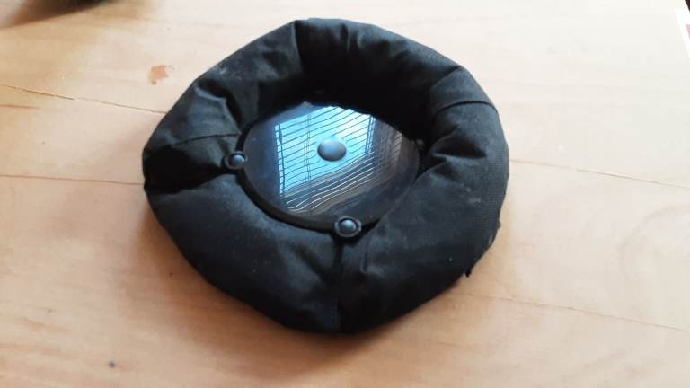 Nav Mat weighted platform for suction cup car accessories such as Sat Nav, Dash Cam etc.