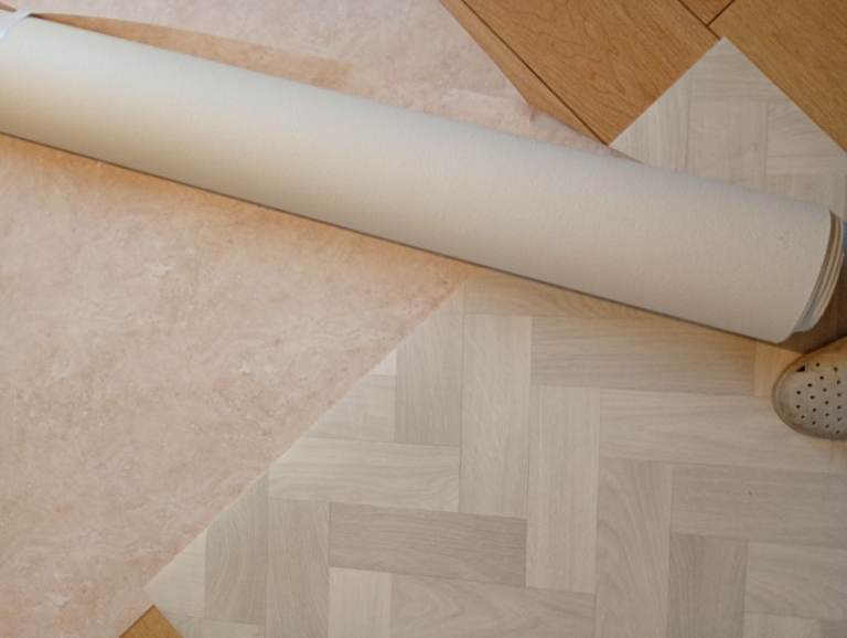Vinyl floor covering
