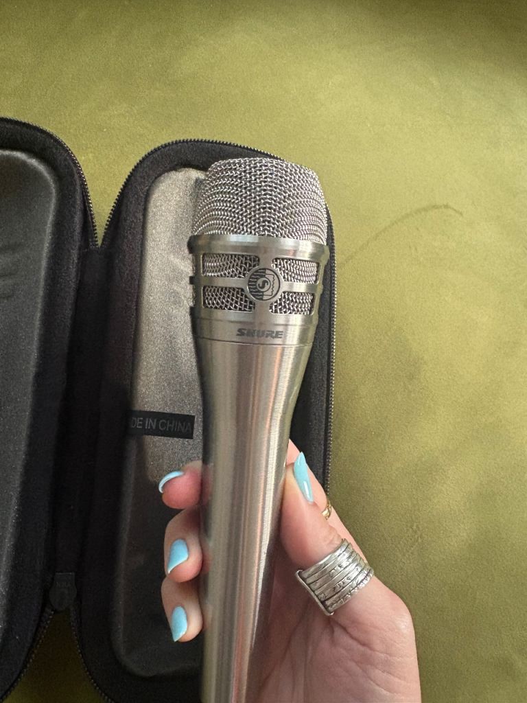 Shure KSM8 / N Dualdyne Handheld Cardioid Dynamic Microphone 2016 - Nickel