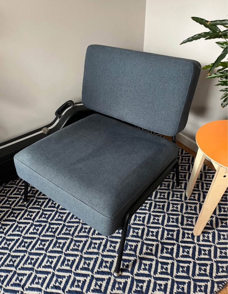 Accent chair from Made