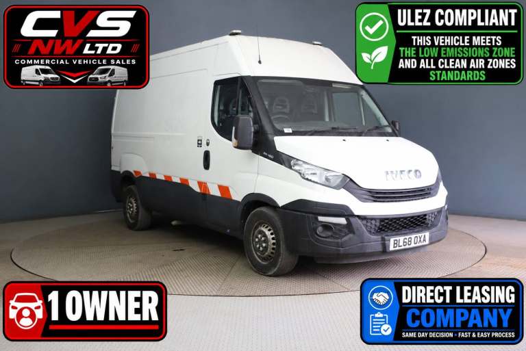 2019 IVECO DAILY MWB PTO COMPRESSOR AND ONBOARD POWER VAN ULEZ FREE PRICE + VAT
