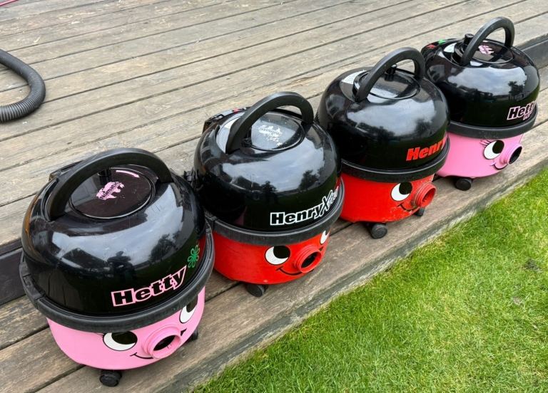 Numatic Henry and Hetty Vacuum Cleaners – Good Working Order