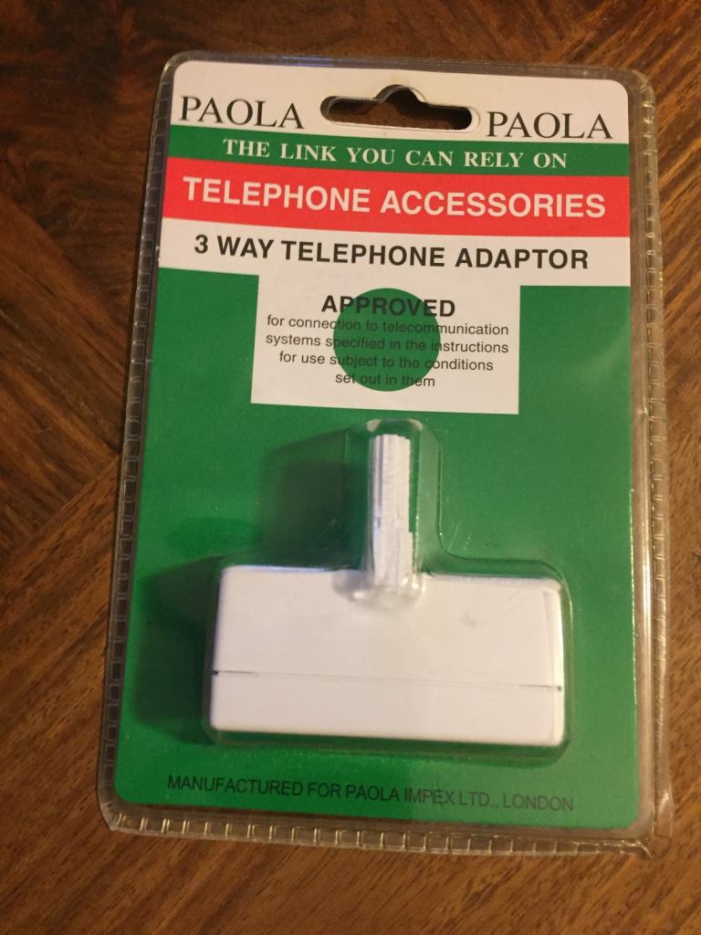 Telephone Adaptor Brand New 