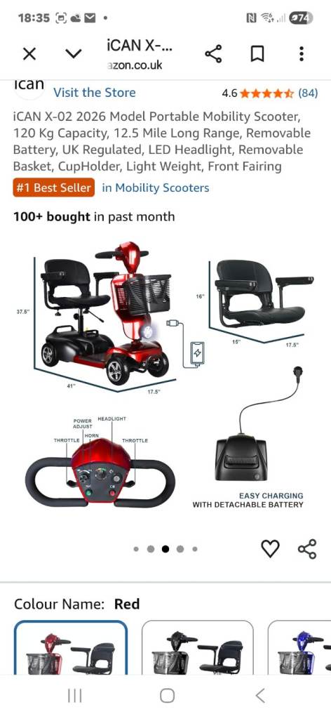 Mobility scooter 