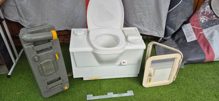 TELFORD PORTA POTTI cassette toilet for camper caravan motorhome boat.