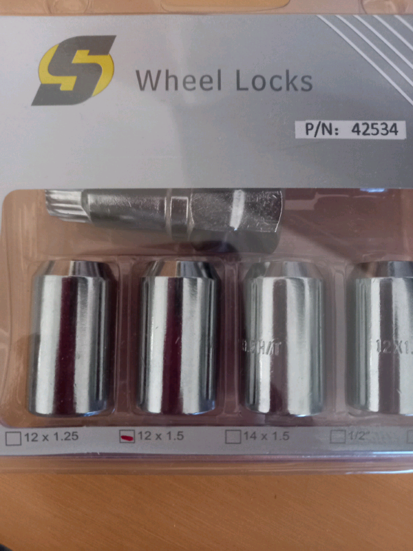 Wheel lock nuts 