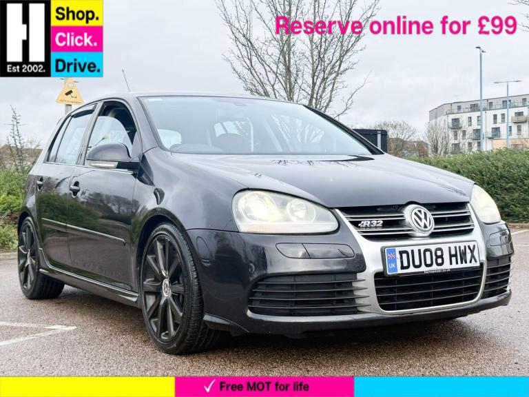 image for 2008 Volkswagen Golf 3.2 V6 R32 Hatchback 5dr Petrol Manual 4Motion (257 g/km, 247 bhp) HATCHBACK...