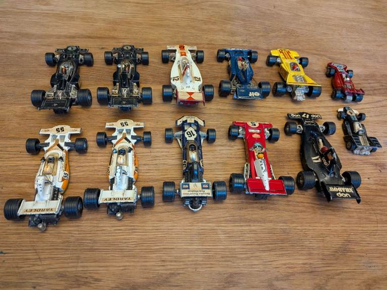 Vintage Corgi F1 collection 