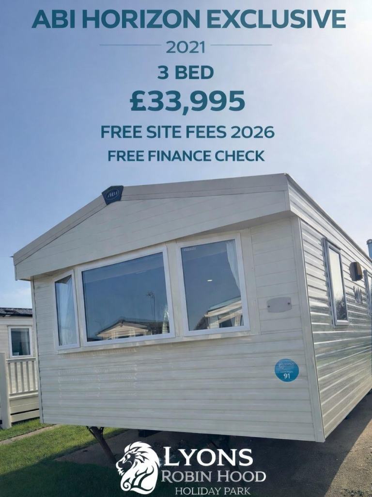 SITED STATIC CARAVAN FOR SALE BY THE COAST