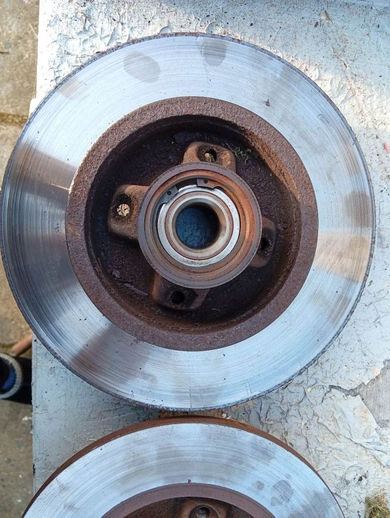 Rear brake discs