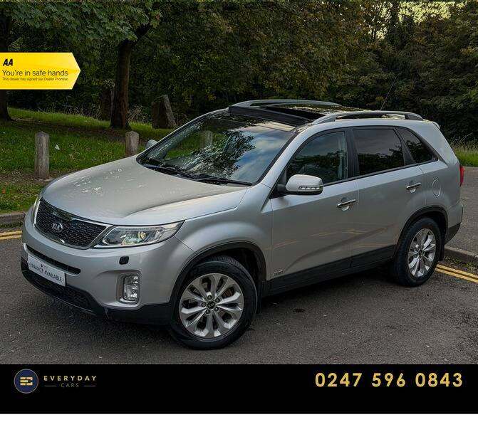 Kia Sorento 2.2 CRDi KX-3 SUV 5dr Diesel Auto AWD Euro 5 (194 bhp)
