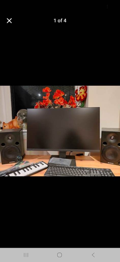 Pair of Yamaha MSP5 Active studio monitors speakers daw
