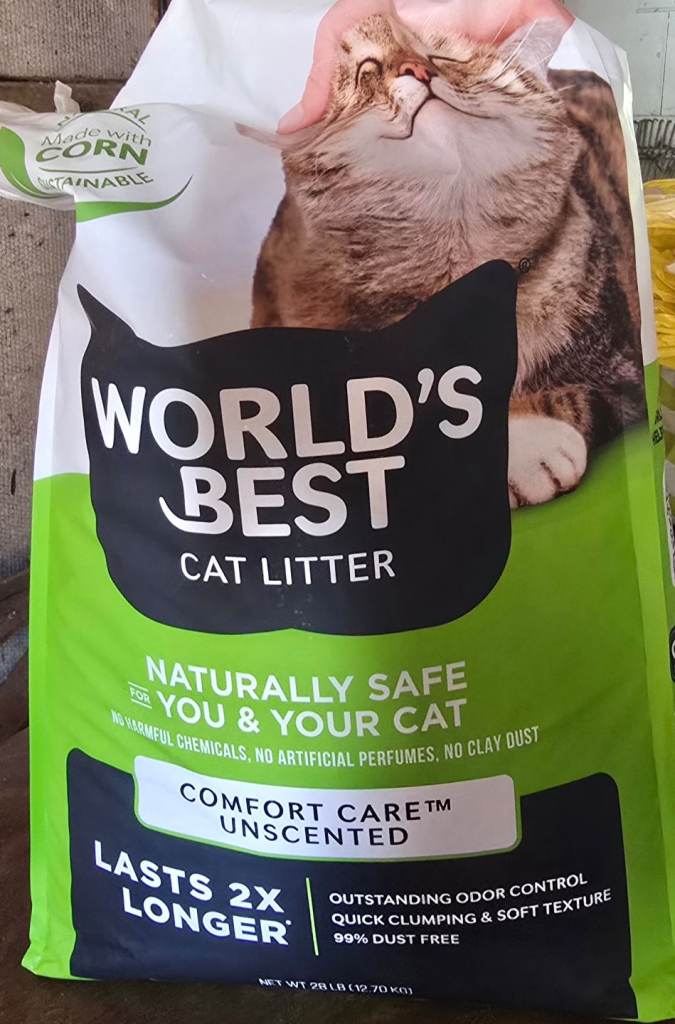 Cat Litter Unscented - 12kg/28pound bag