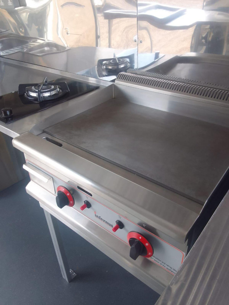 Catering equipment commercial restaurant kitchen trailer items 