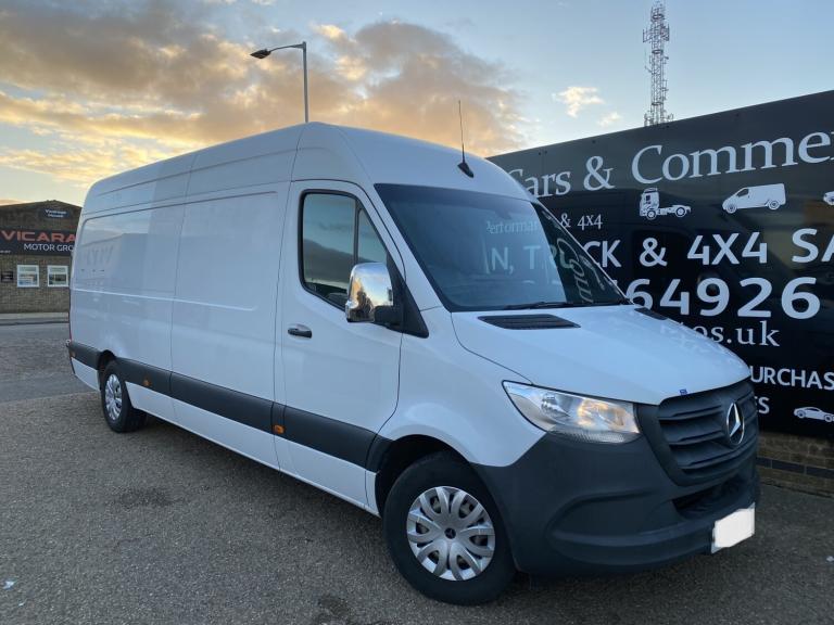 2019 Mercedes-Benz Sprinter 314 CDI 2.1 143 LWB L3H2 HI ROOF PANEL VAN 157K FMBSH CAMERA INSULATE...